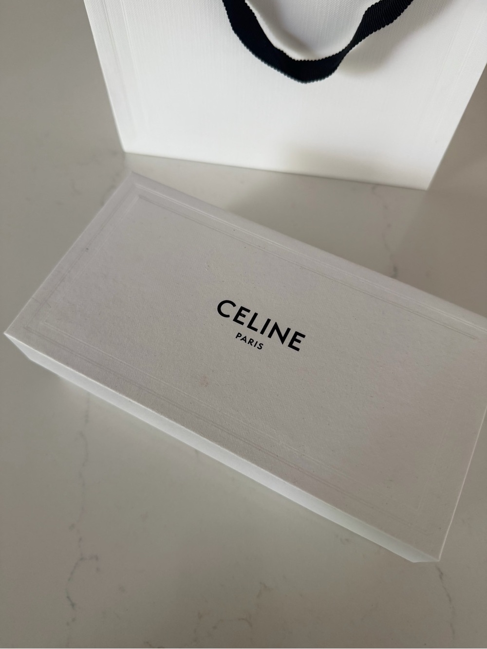 Celine Women’s Oval Tortoise Shell Sunglasses - Dark Brown Lenses - Picture 8 of 11